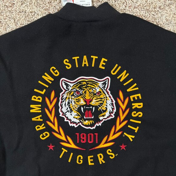 Adidas Grambling State University Tigers Dugout Jacket IU4742, Men's 2XL (New) - Picture 14 of 16